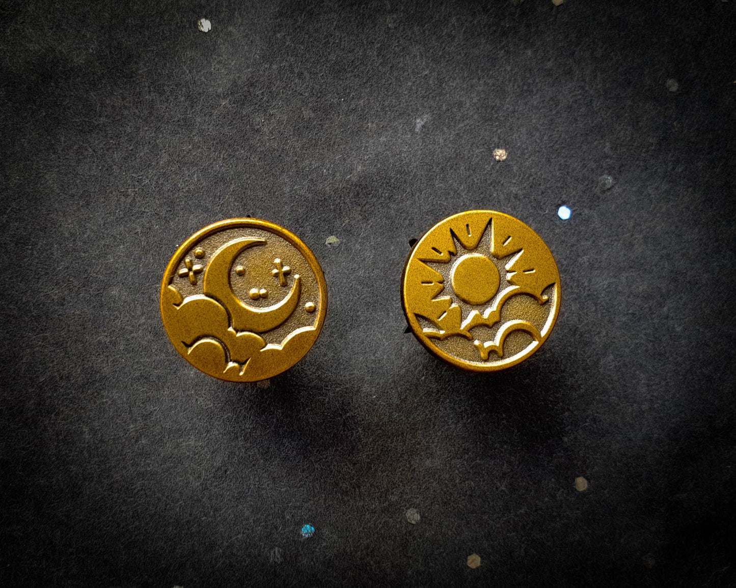 The Dawn - Mini Pin Set - Star-crossed Lovers (Collaboration by Astermorn and Annadrawsstuff)