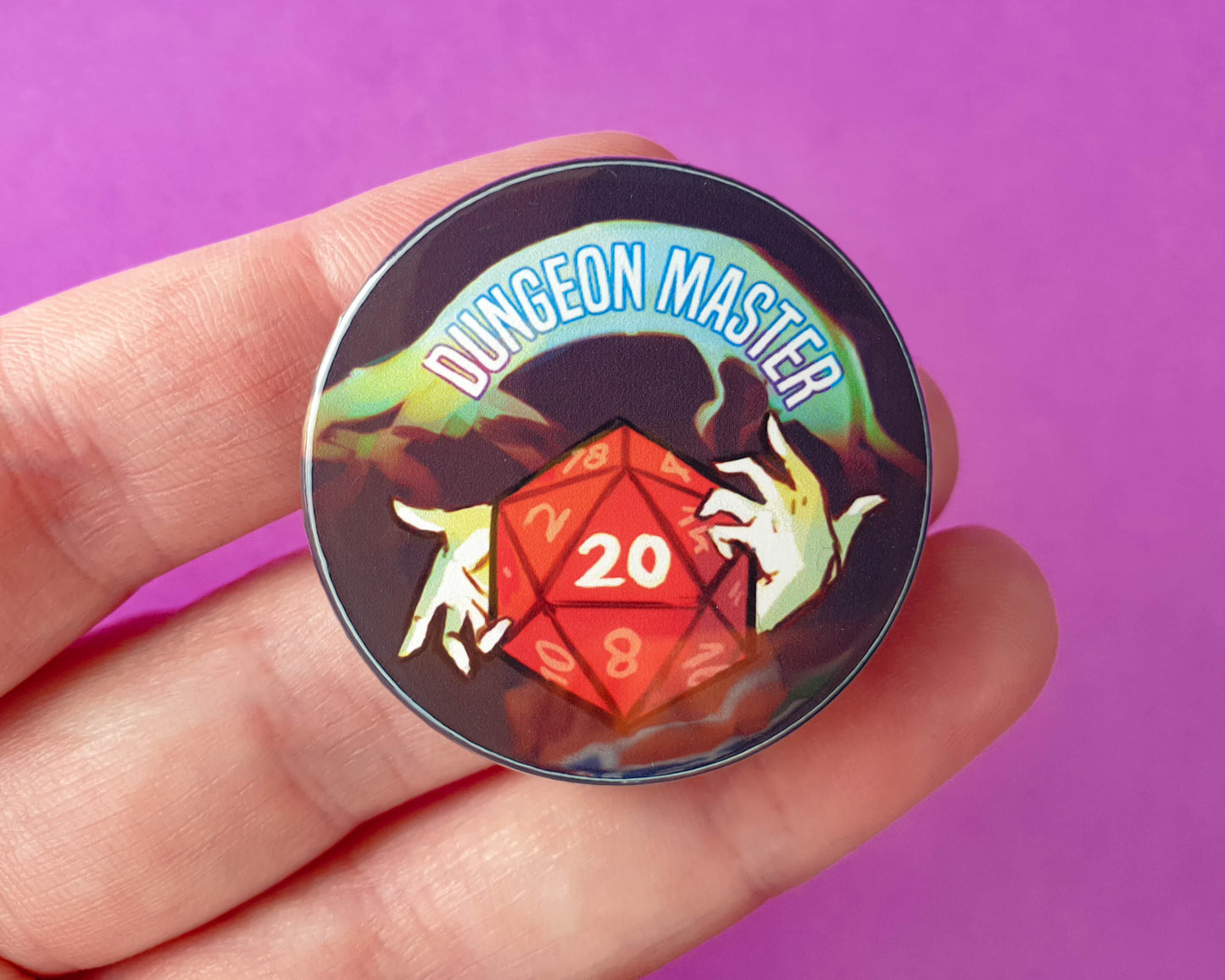 Dnd/TTRPG Buttons - Pinback Button Badges