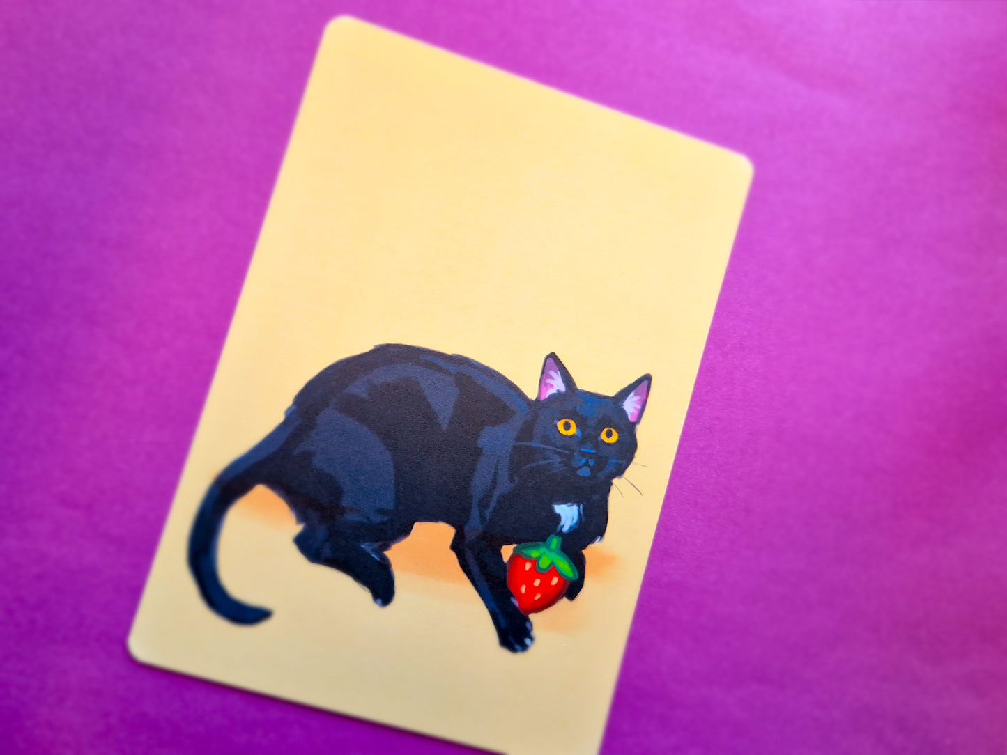 Black Cat Art Prints - Small