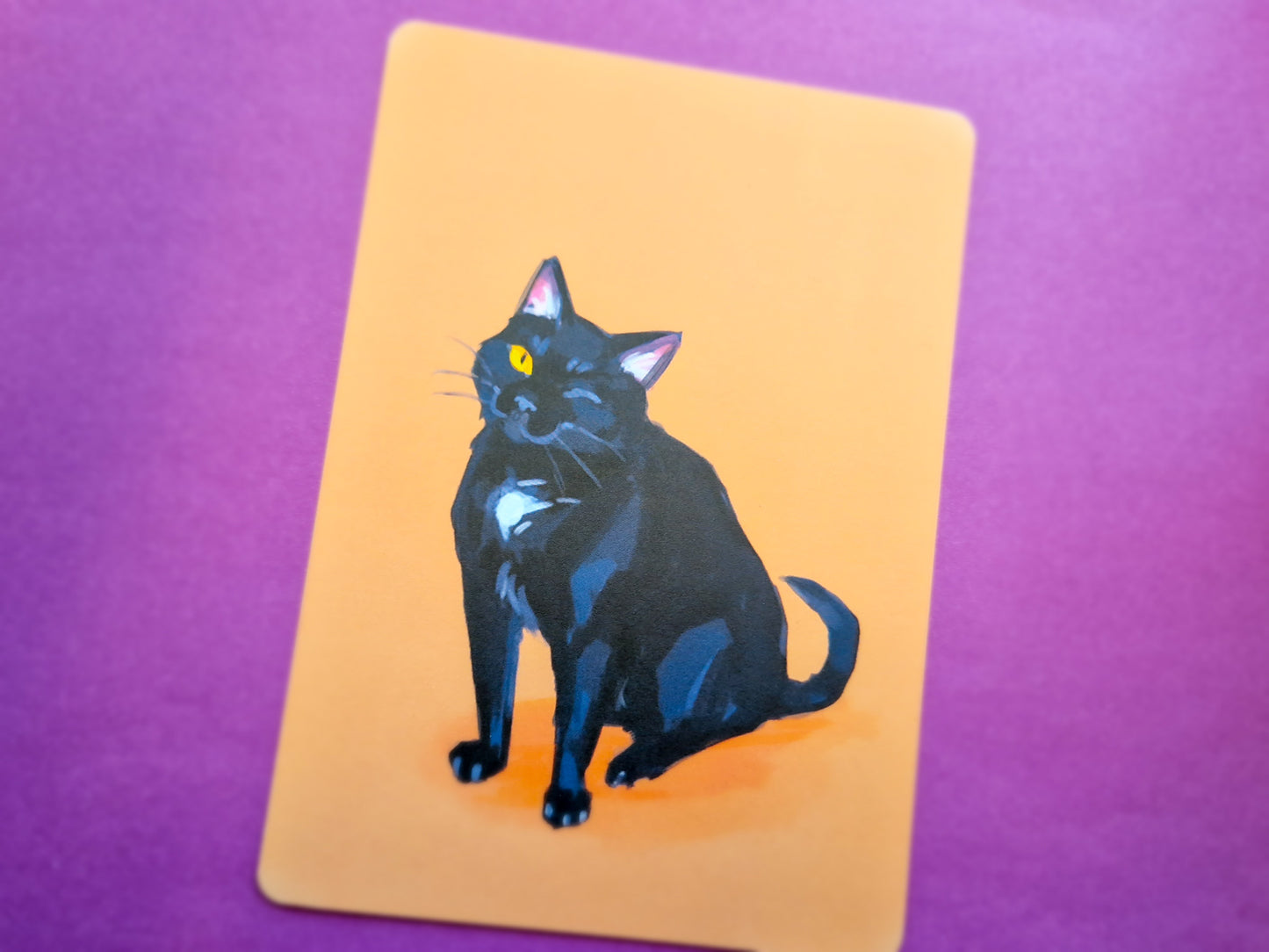 Black Cat Art Prints - Small