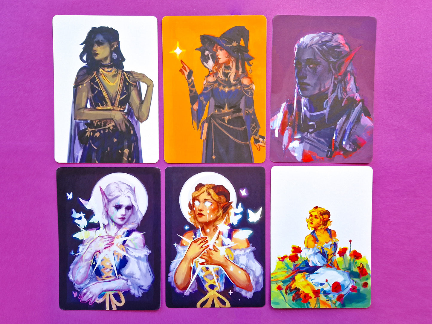 Original Character Art Prints - Small