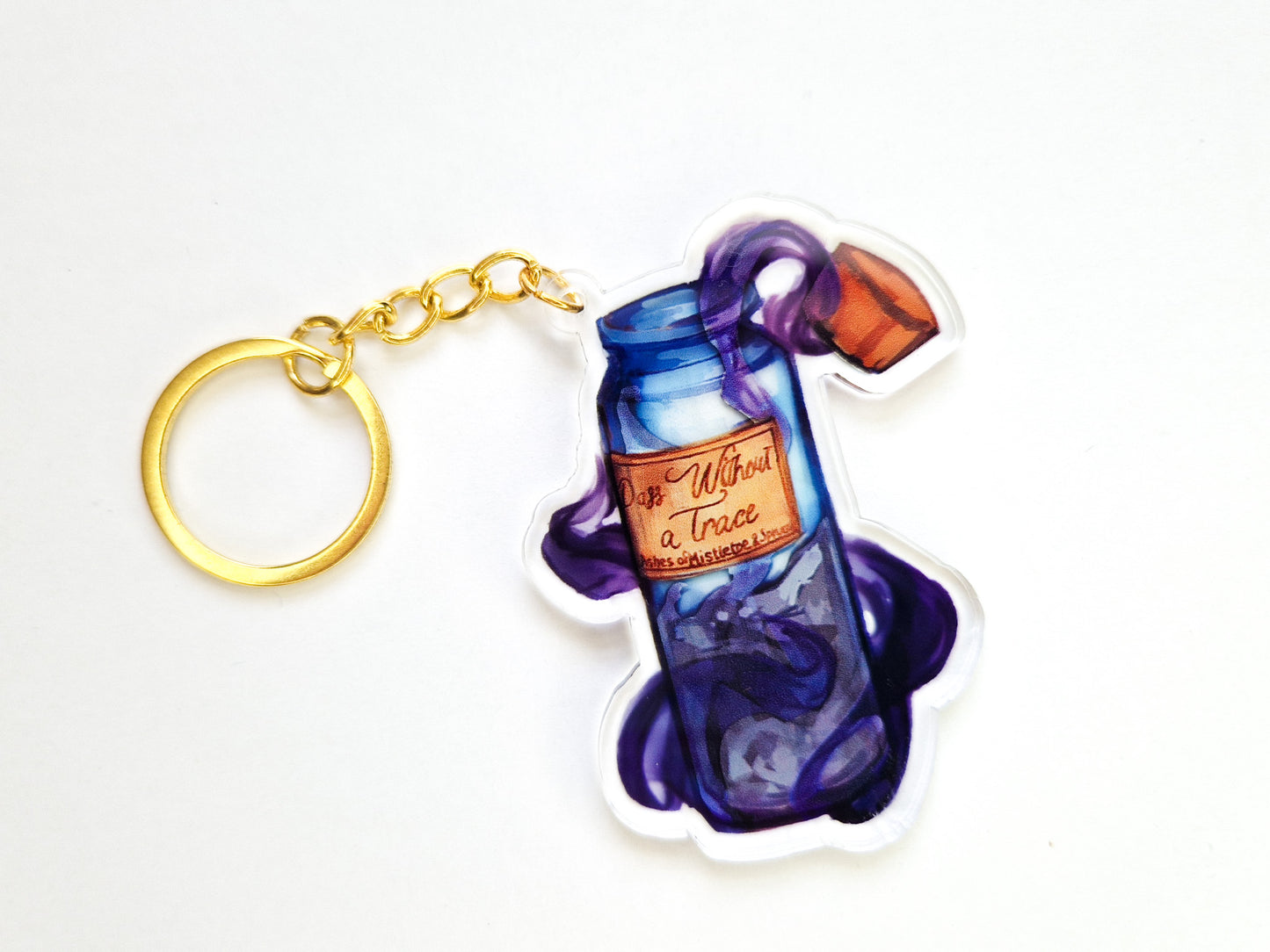Pass Without A Trace DnD Keychain
