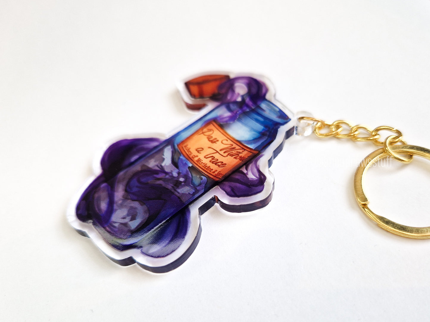 Pass Without A Trace DnD Keychain