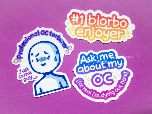 OC Stickers - Weatherproof Vinyl Stickers