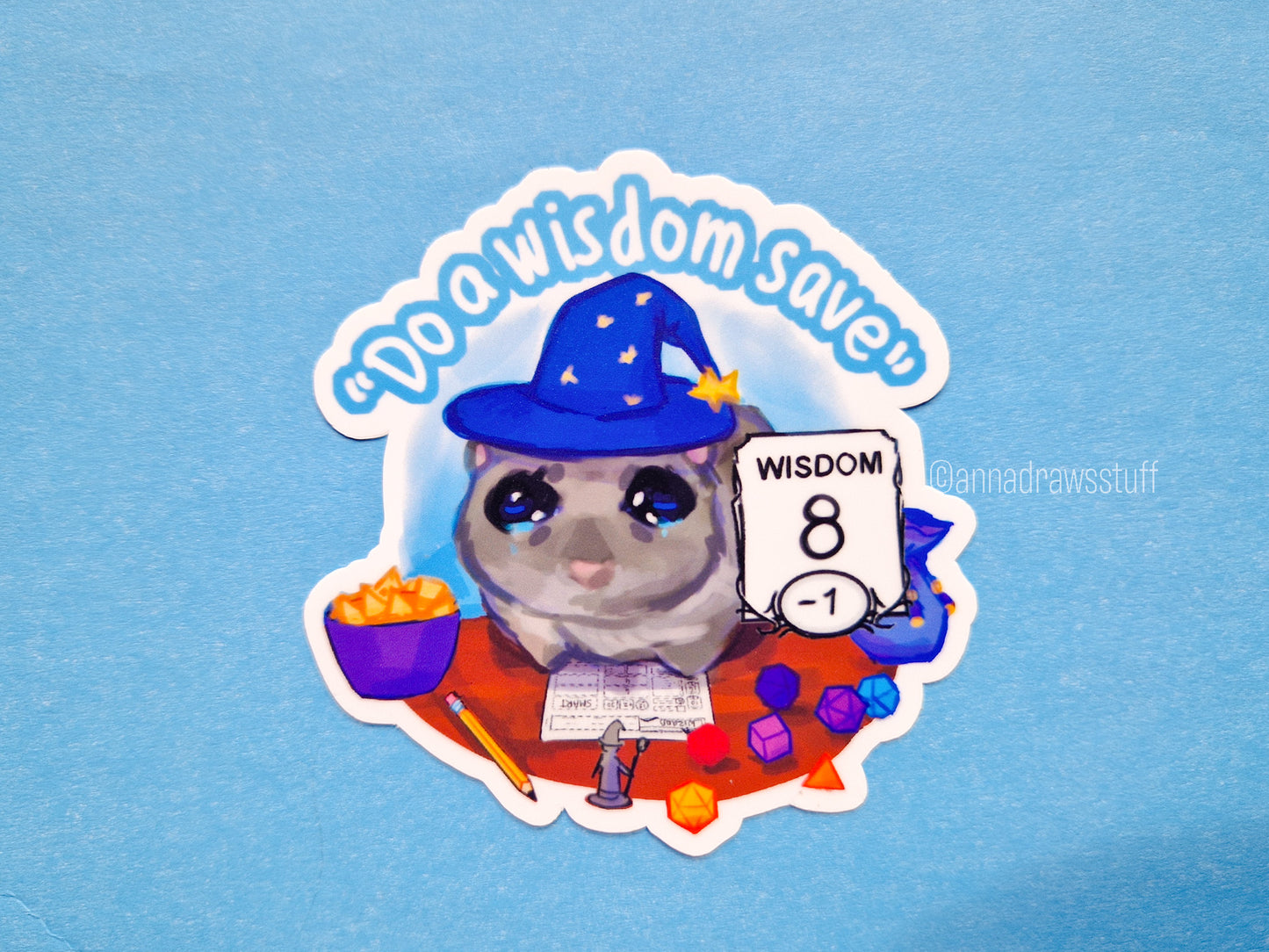 DnD Stickers - Waterproof Vinyl Stickers