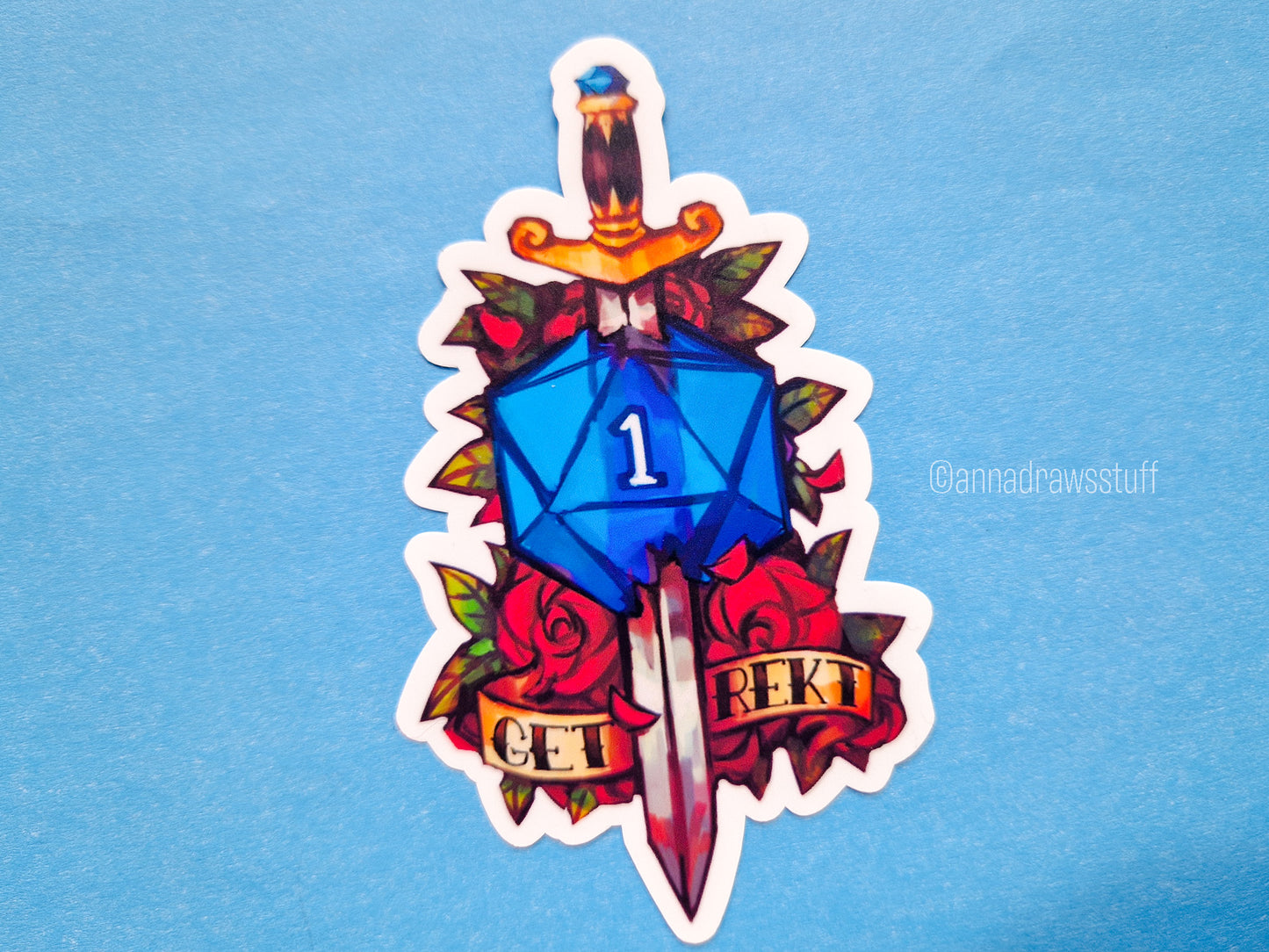 DnD Stickers - Waterproof Vinyl Stickers