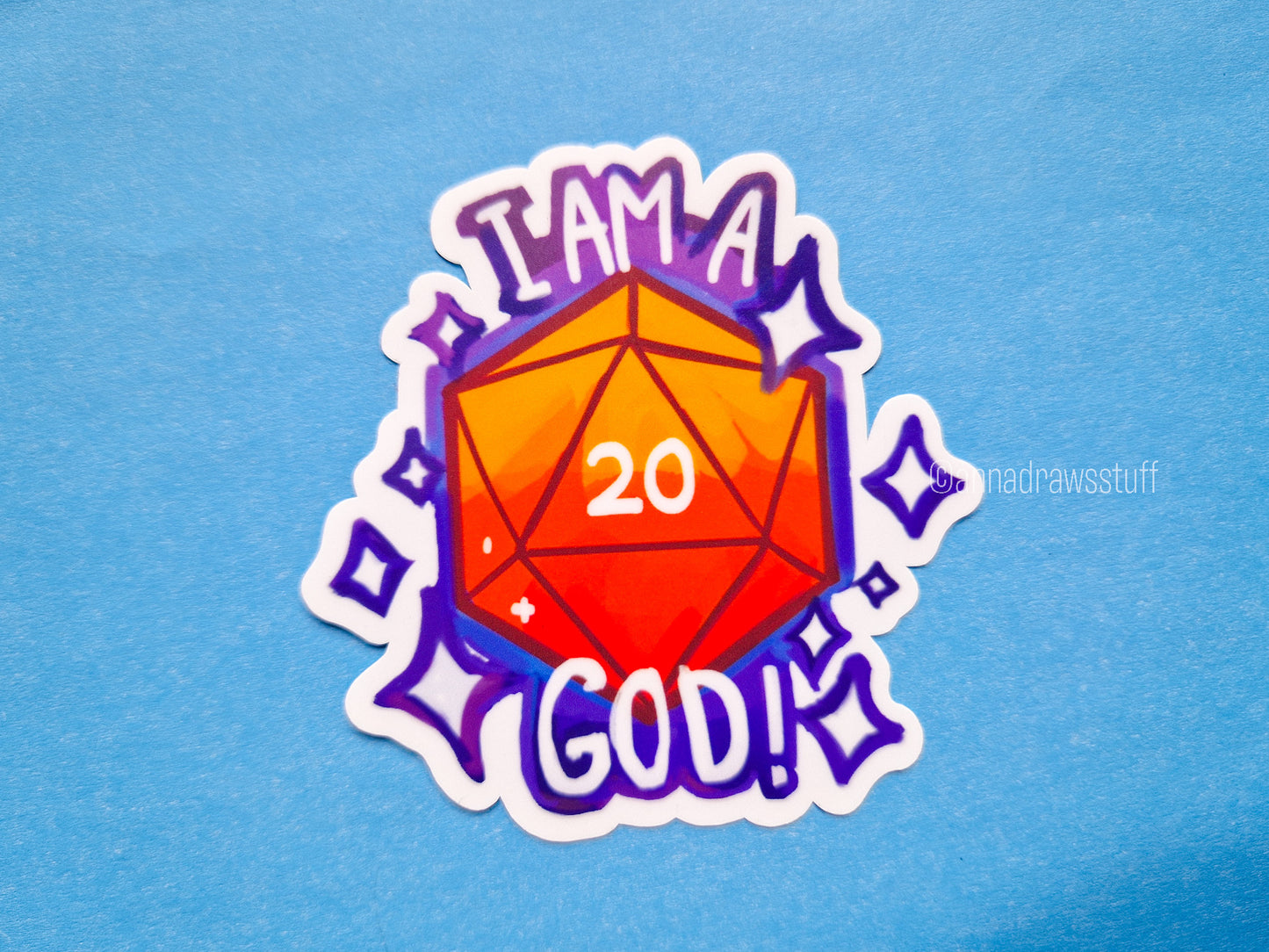 DnD Stickers - Waterproof Vinyl Stickers