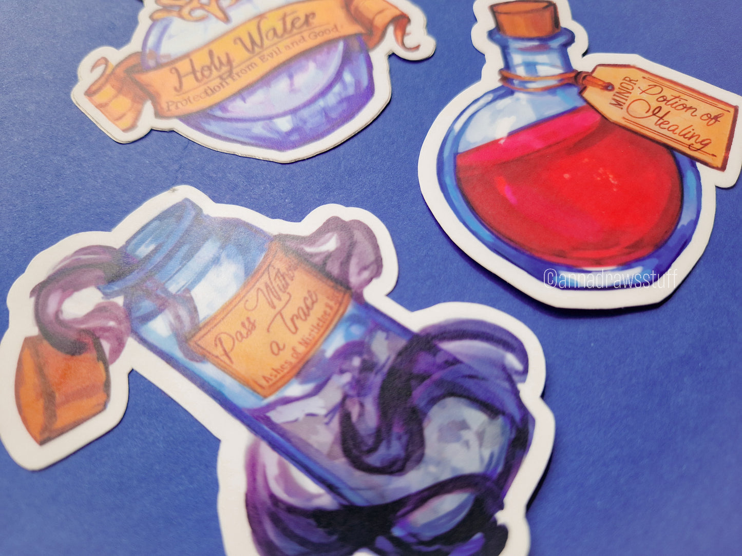 DnD Stickers - Waterproof Vinyl Stickers