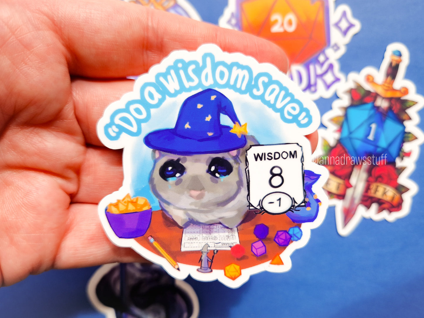 DnD Stickers - Waterproof Vinyl Stickers