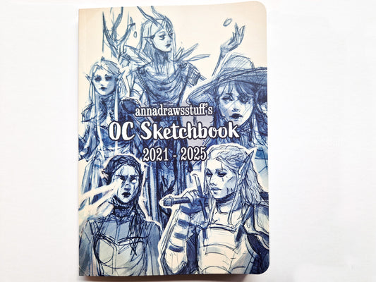 DND OC Zine (2021 - Summer 2025) - 140+ Pages, A5 Size