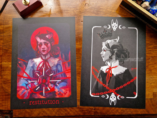 Gallant (OC) Art Prints - A4 (letter) or A6 (postcard) size