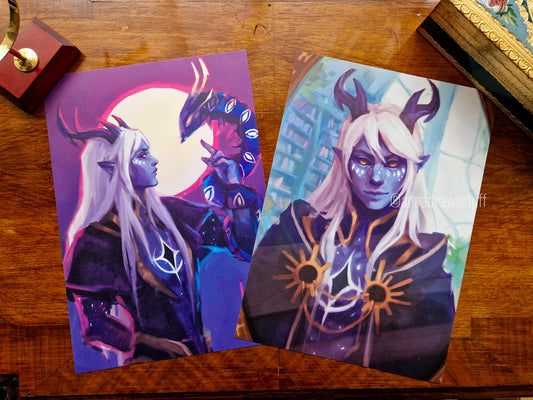 Aaravos Art Prints - A4 (letter) or A6 (postcard) size