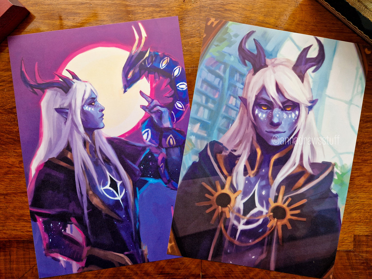 Aaravos Art Prints - A4 (letter) or A6 (postcard) size