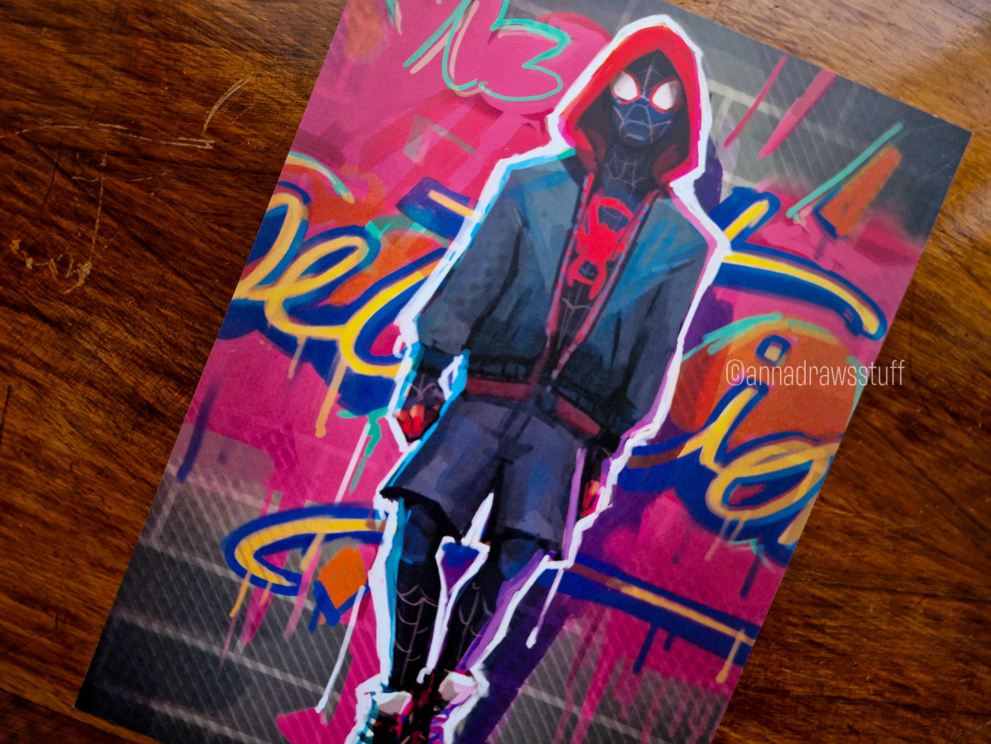 Spiderverse Art Print - A4 (Letter) or A6 (postcard) size