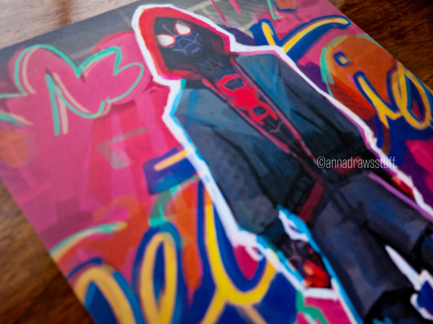 Spiderverse Art Print - A4 (Letter) or A6 (postcard) size