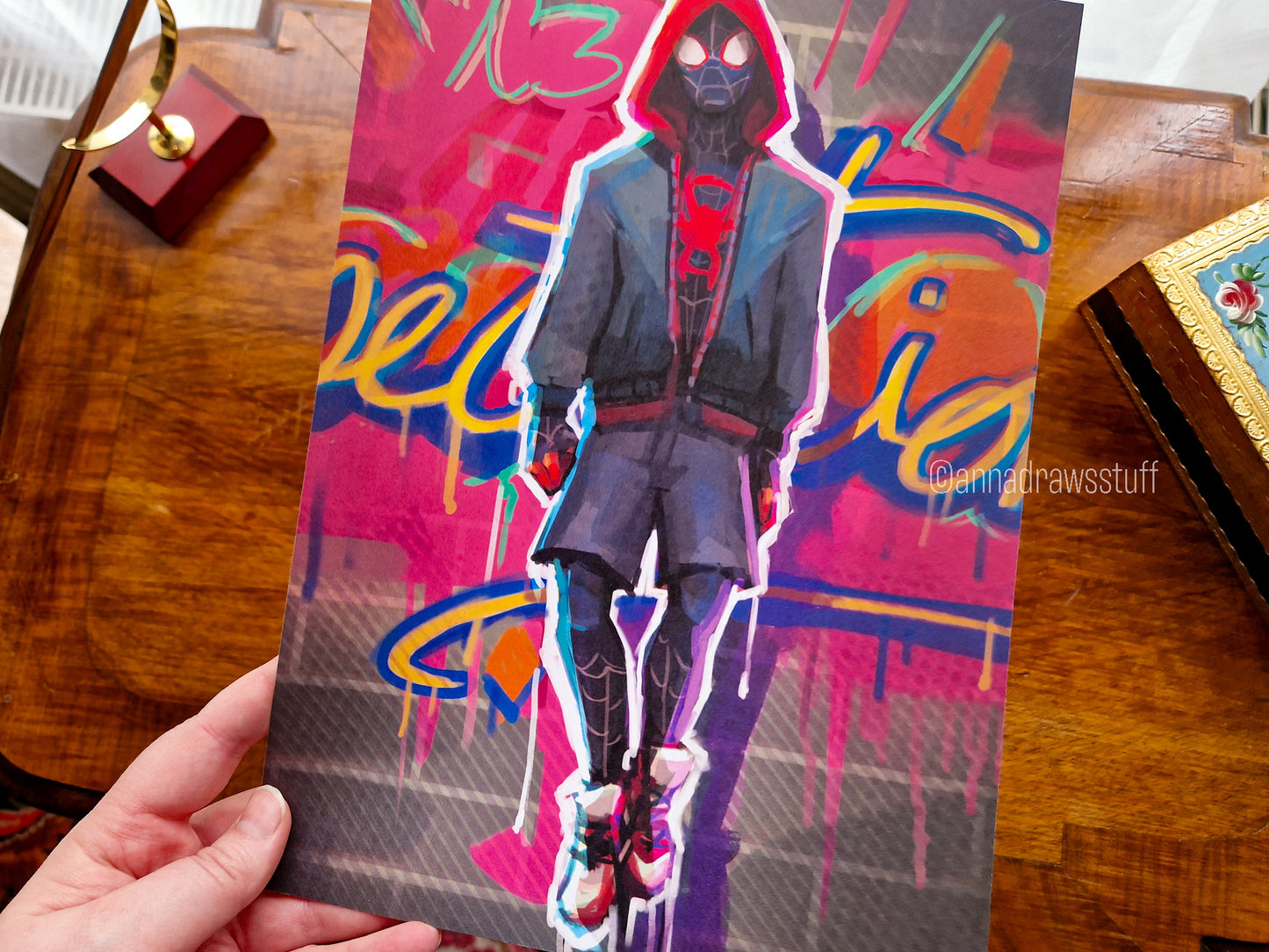 Spiderverse Art Print - A4 (Letter) or A6 (postcard) size