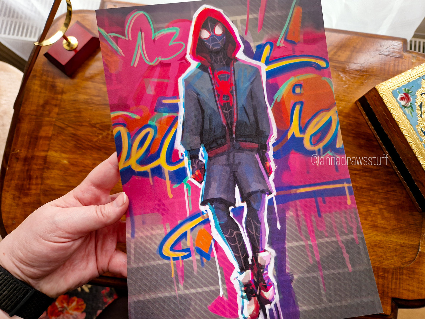 Spiderverse Art Print - A4 (Letter) or A6 (postcard) size