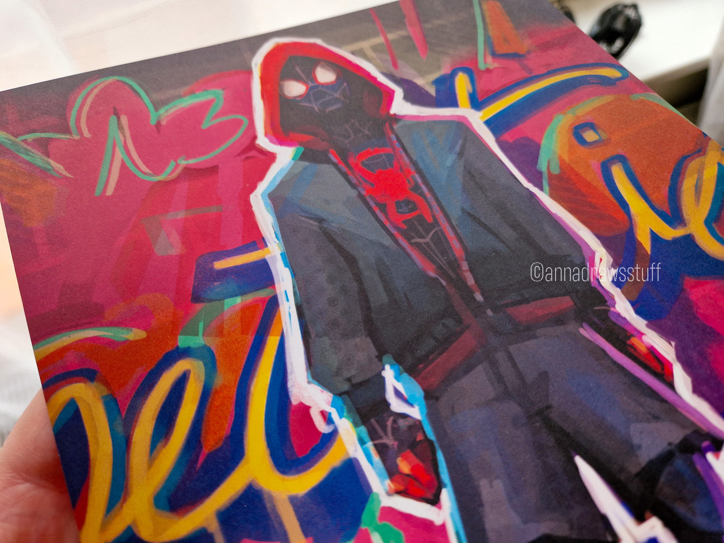 Spiderverse Art Print - A4 (Letter) or A6 (postcard) size