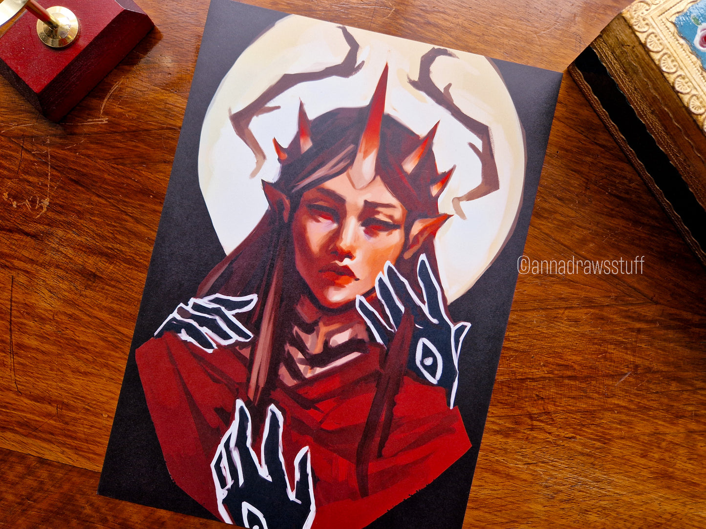 Knowledge Art Print - A4 (Letter) or A6 (postcard) size
