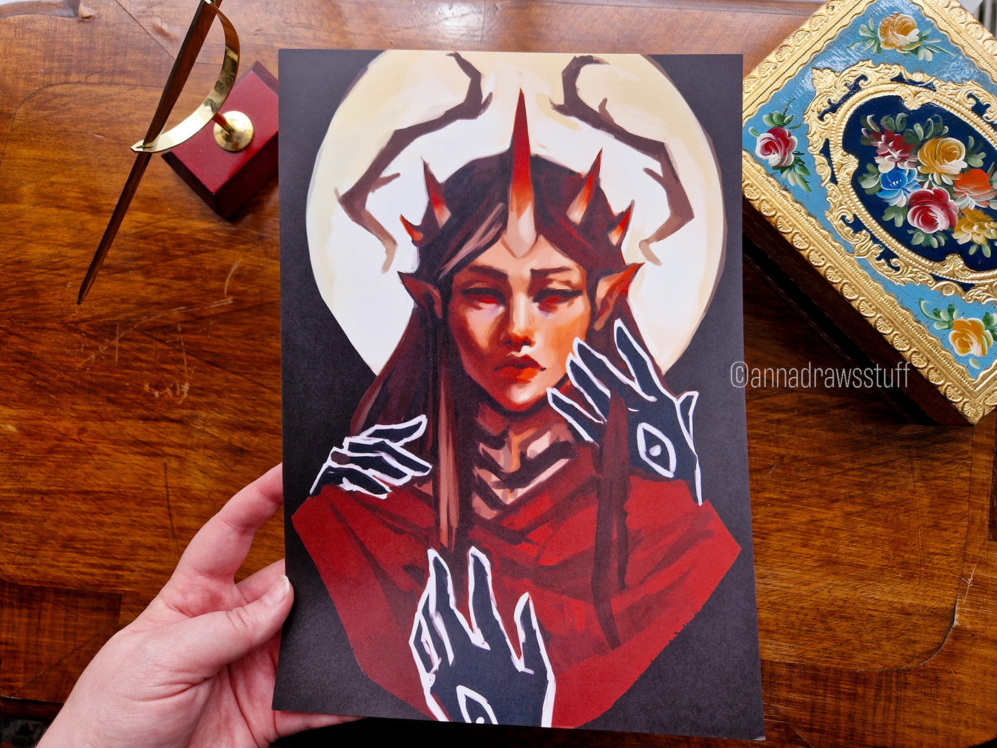 Knowledge Art Print - A4 (Letter) or A6 (postcard) size