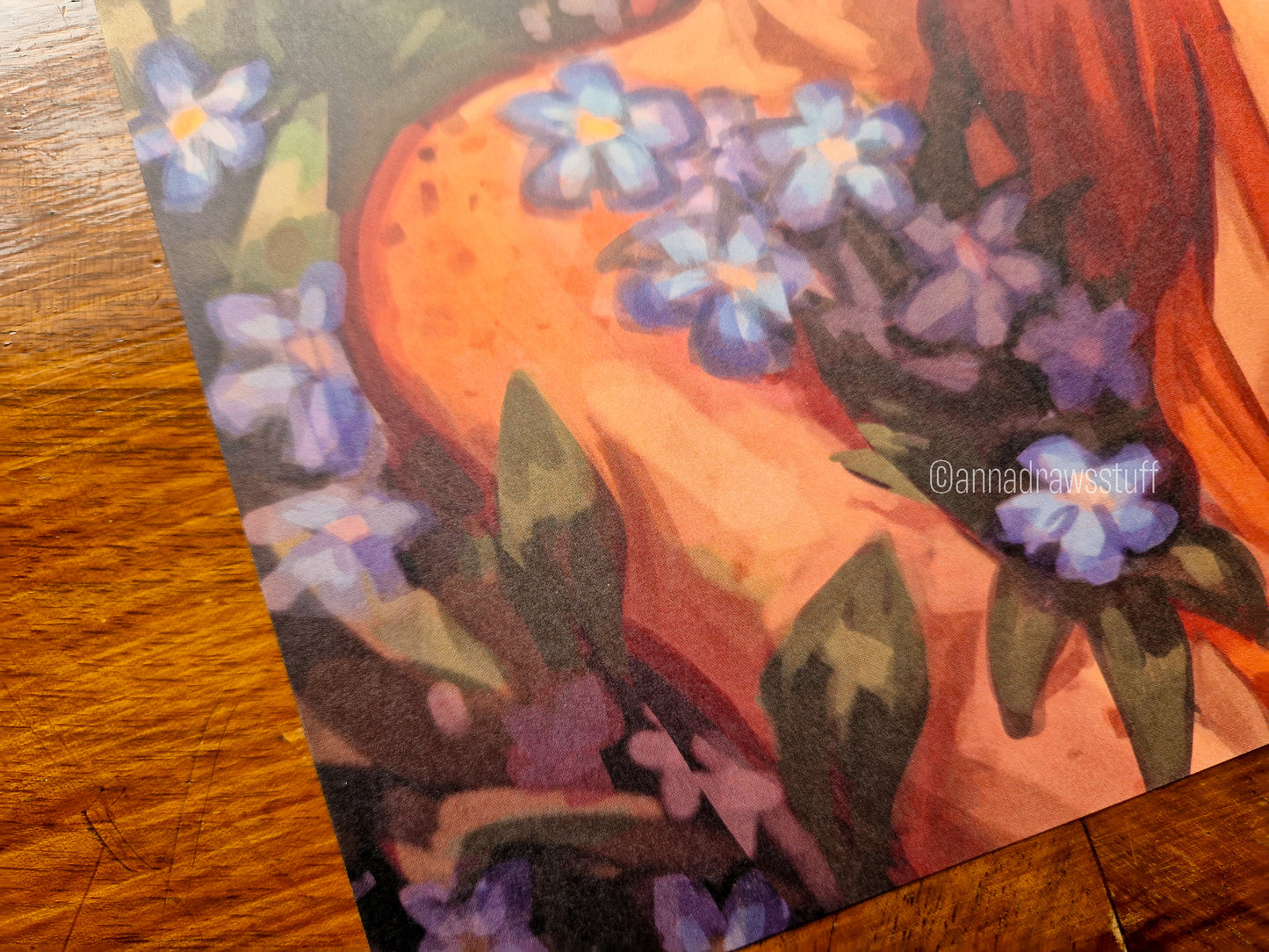 Faun Art Print - A4 (Letter) or A6 (postcard) size