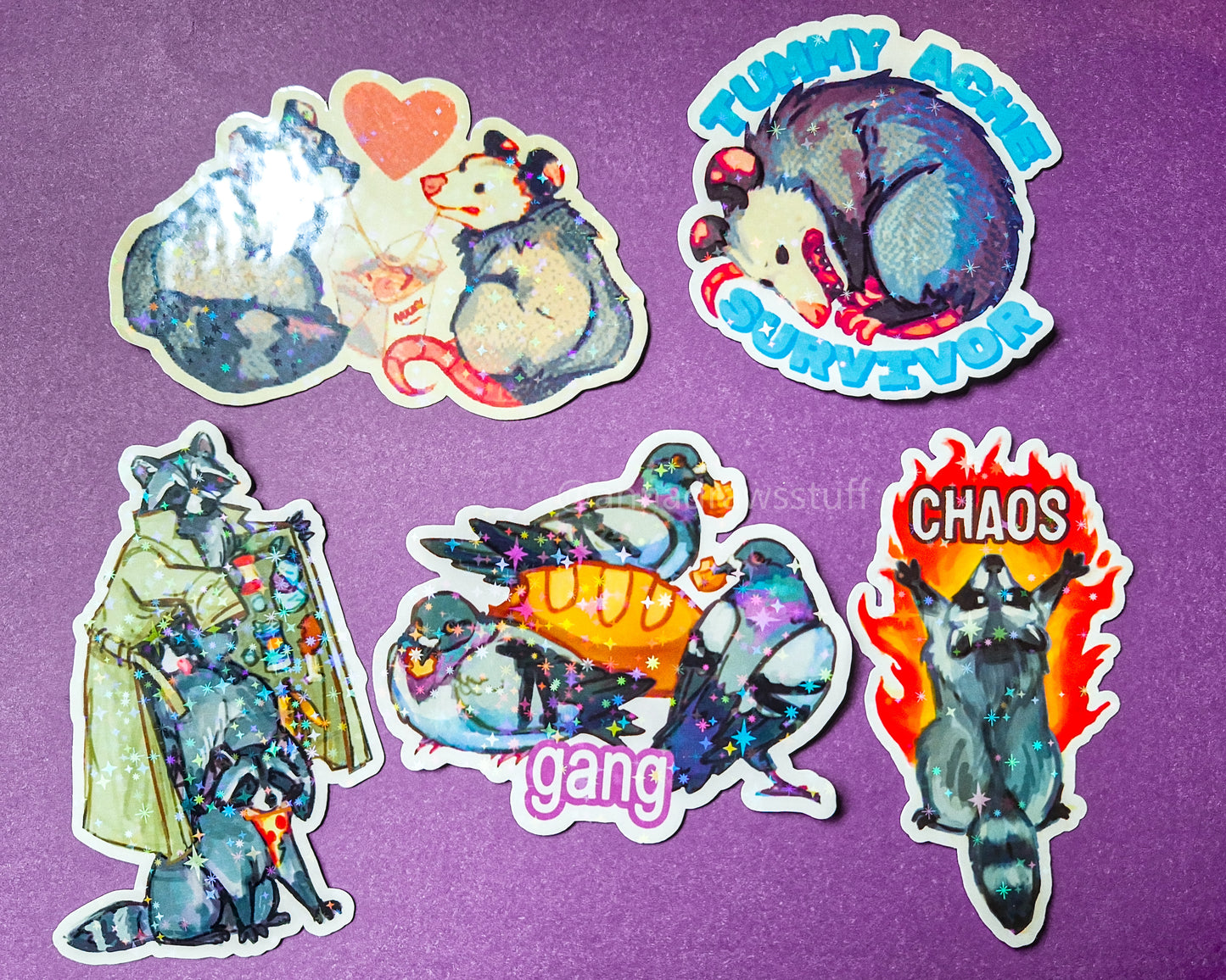Extrashvaganza stickers - Waterproof Vinyl Stickers