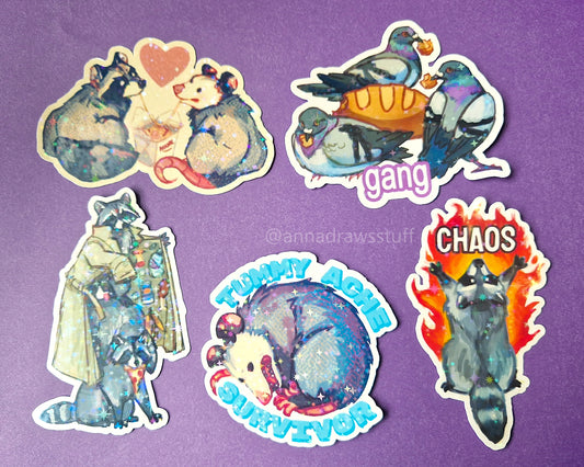 Extrashvaganza stickers - Waterproof Vinyl Stickers