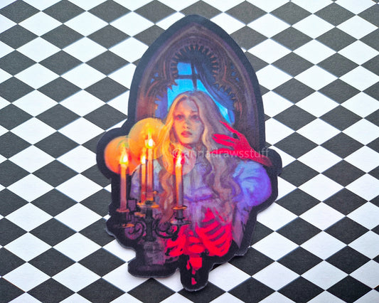 Crimson Peak Sticker - Edith - Waterproof Vinyl Sticker