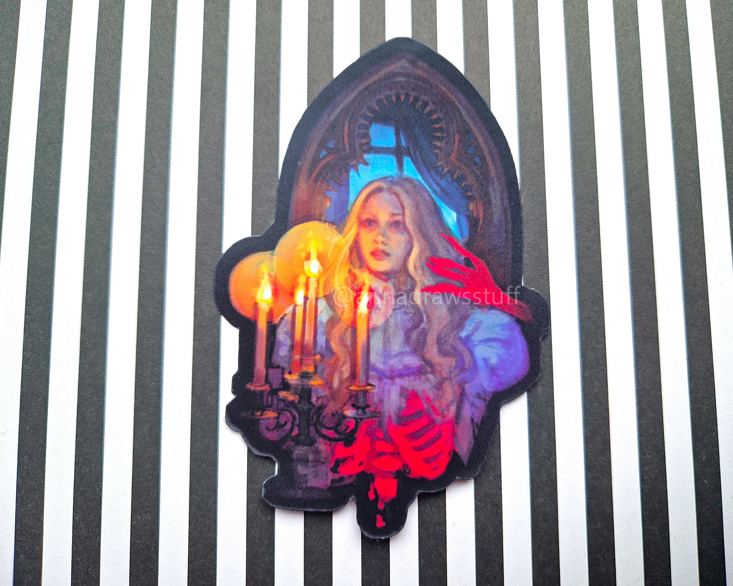 Crimson Peak Sticker - Edith - Waterproof Vinyl Sticker