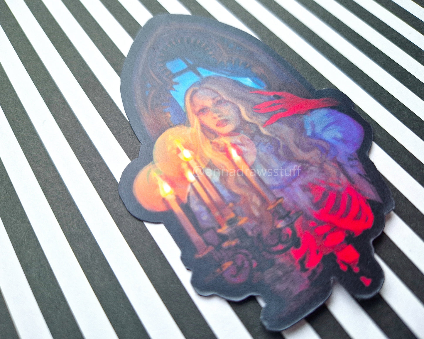 Crimson Peak Sticker - Edith - Waterproof Vinyl Sticker
