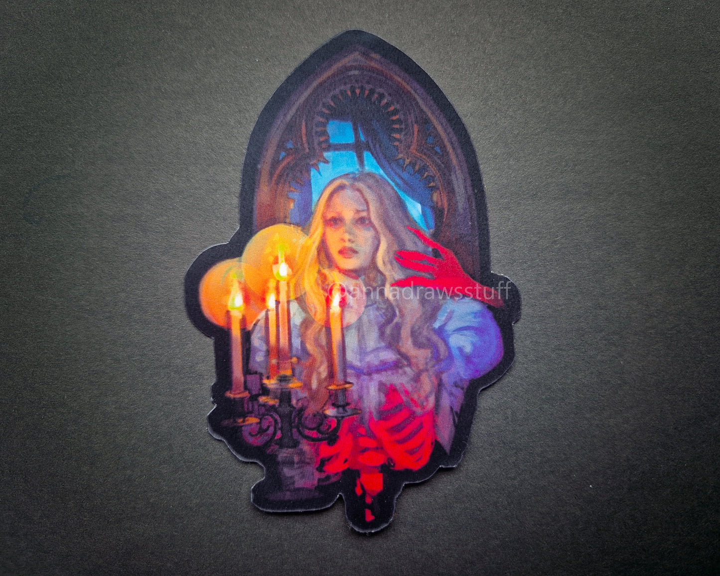 Crimson Peak Sticker - Edith - Waterproof Vinyl Sticker