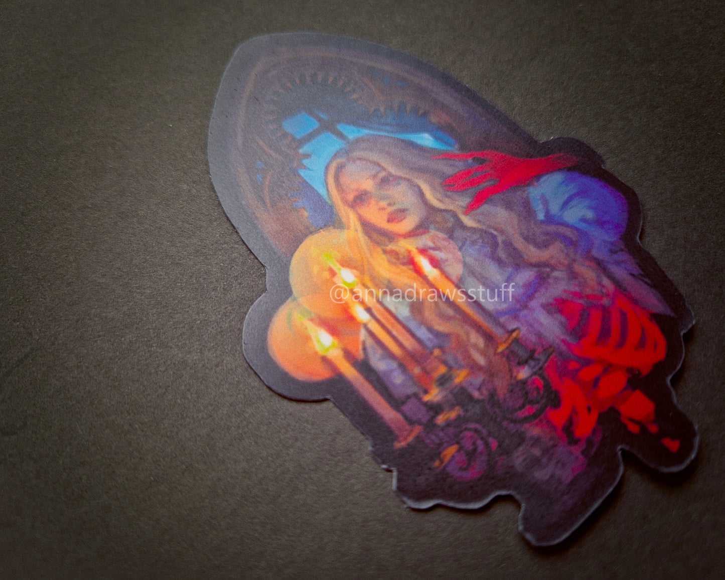 Crimson Peak Sticker - Edith - Waterproof Vinyl Sticker