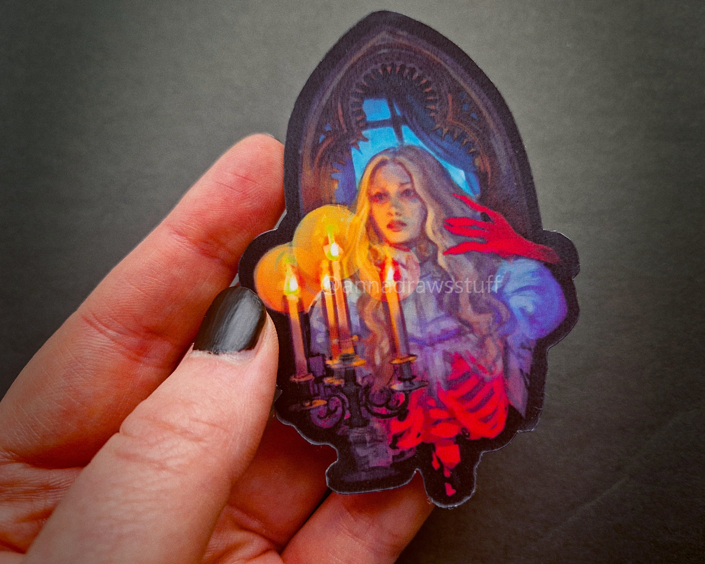 Crimson Peak Sticker - Edith - Waterproof Vinyl Sticker
