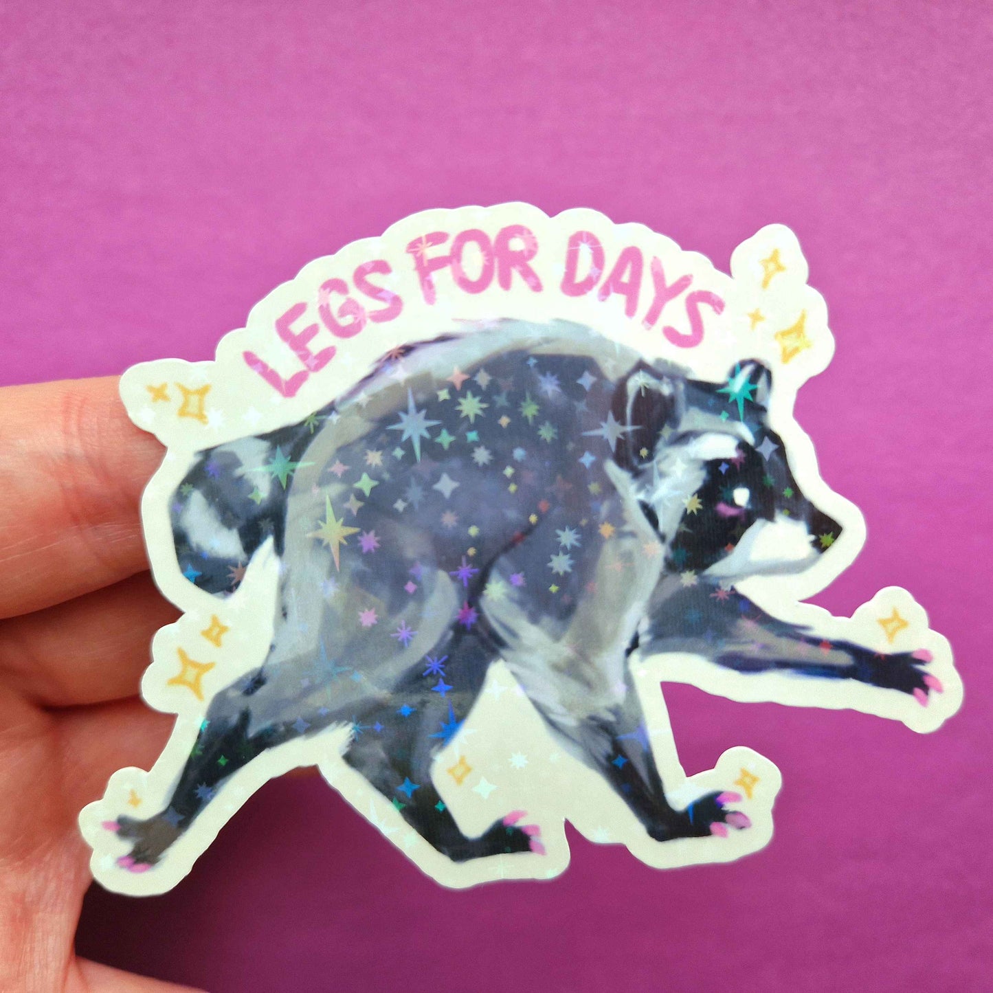 Jimothy the Raccoon Stickers - Waterproof Vinyl Stickers