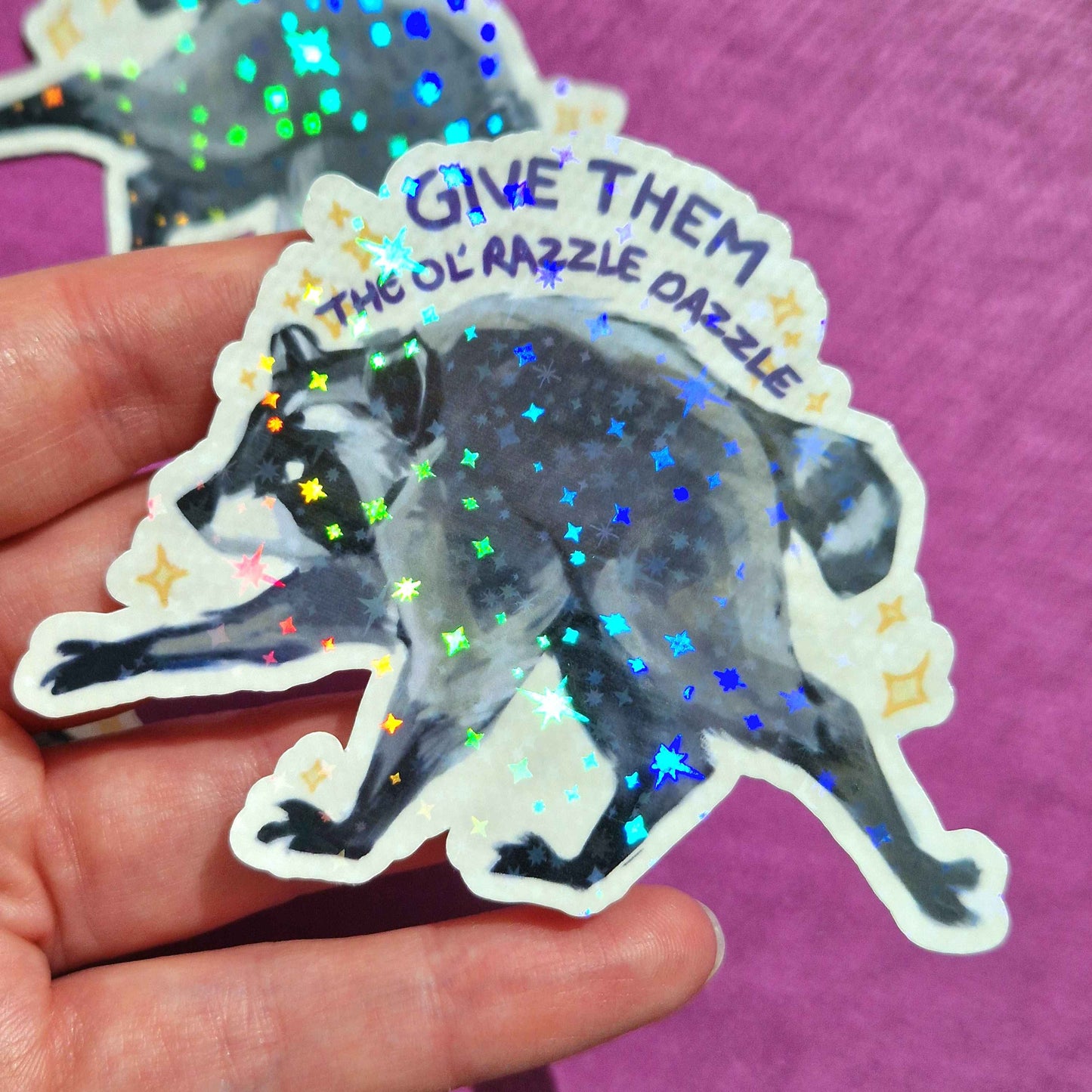 Jimothy the Raccoon Stickers - Waterproof Vinyl Stickers