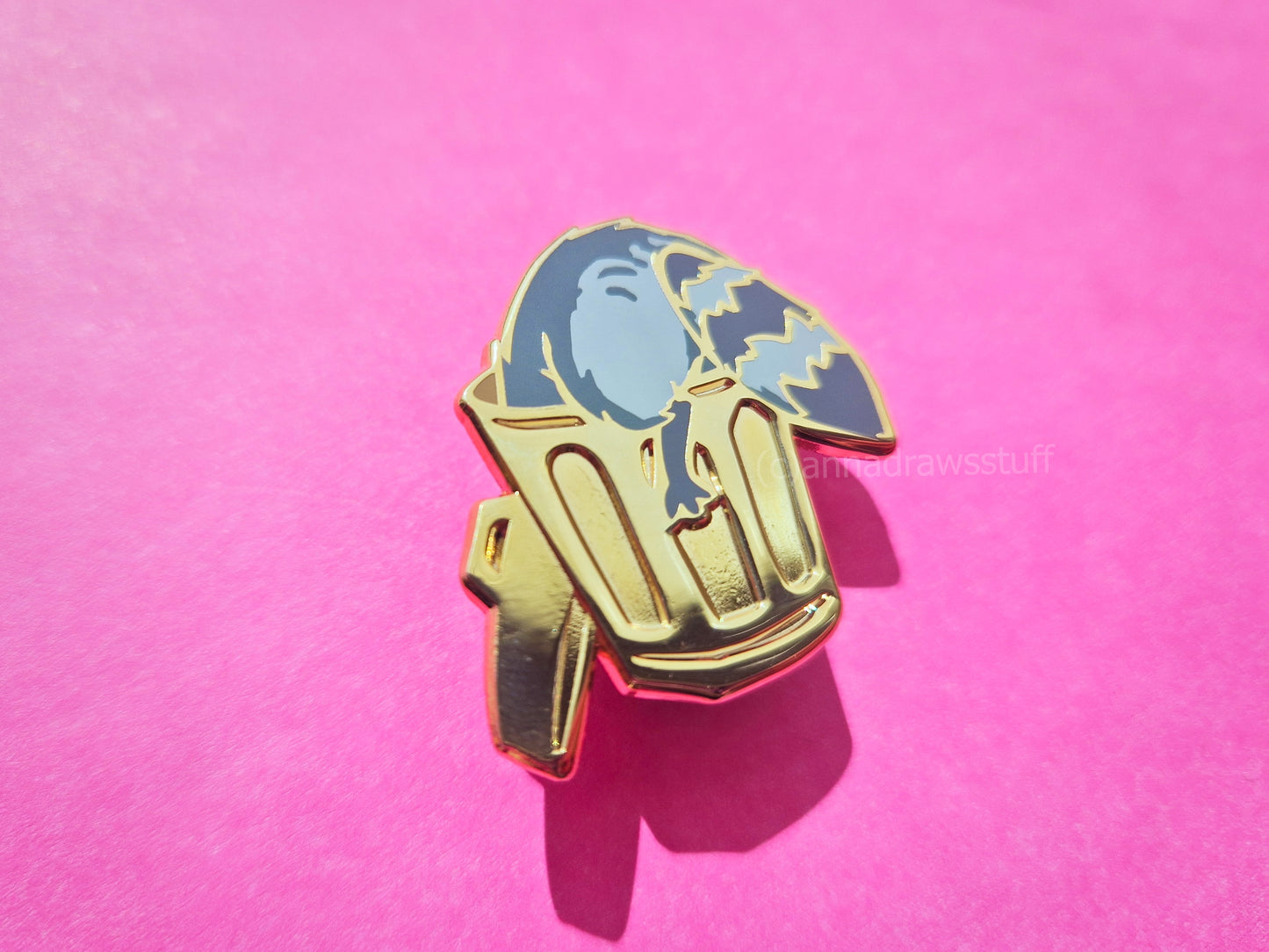 Digging Raccoon - Hard Enamel Pin - Extrashvaganza