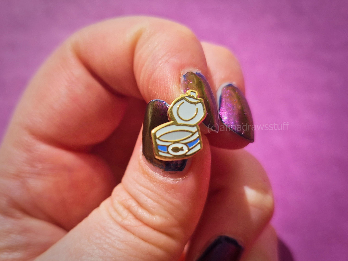 Garbage Themed Mini Pin Set - Hard Enamel Board Filler Pins - Extrashvaganza