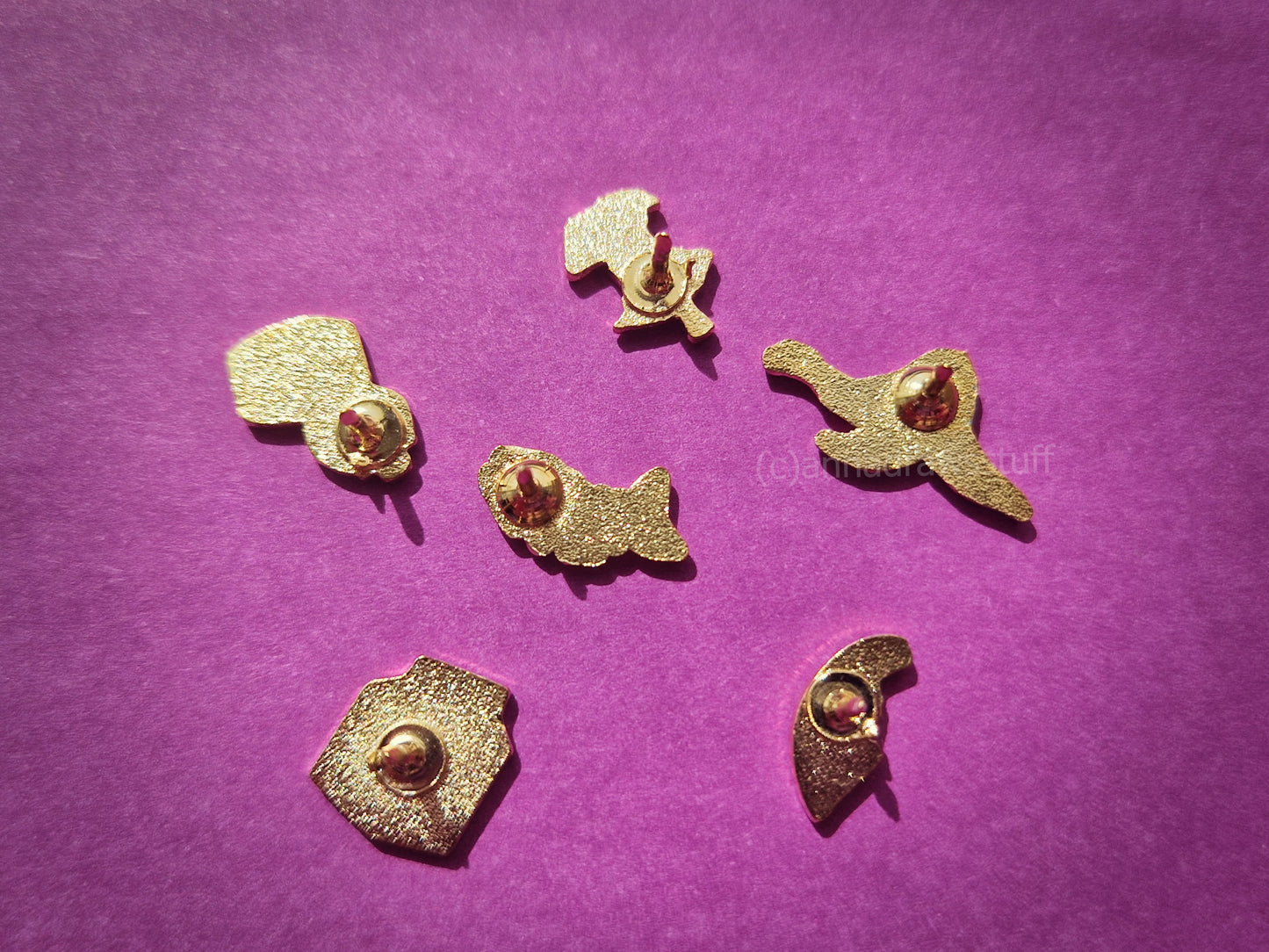 Garbage Themed Mini Pin Set - Hard Enamel Board Filler Pins - Extrashvaganza