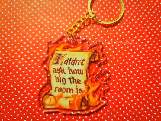 I Cast Fireball Keychain